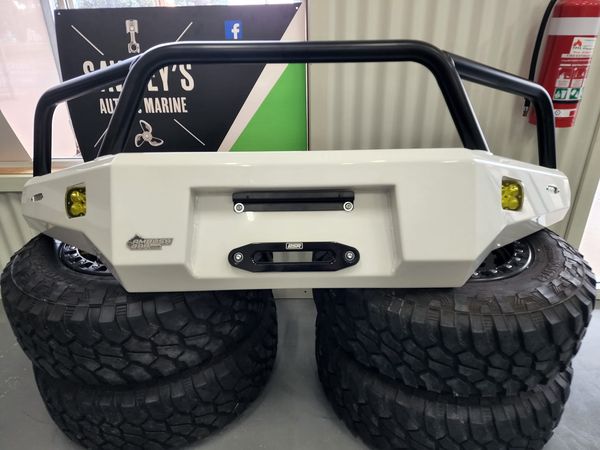 PSR N80 MK2 Ambush Triple Hoop Bullbar IN STOCK Sawley s